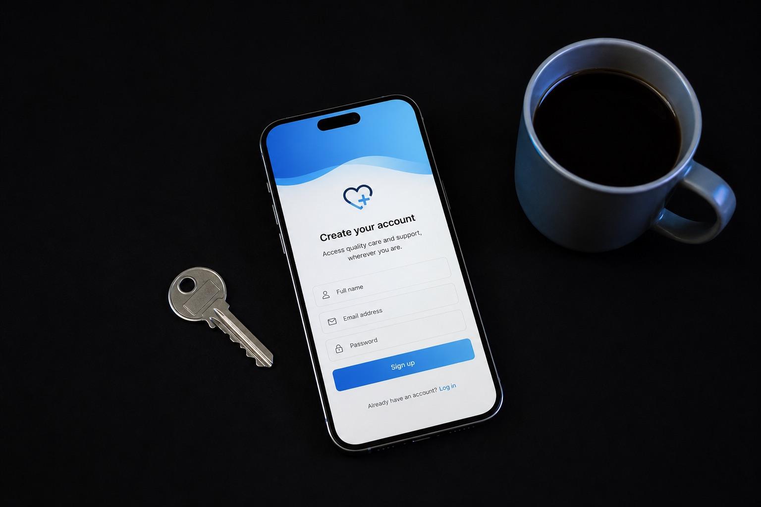 Joining Membership Care on a phone at home
